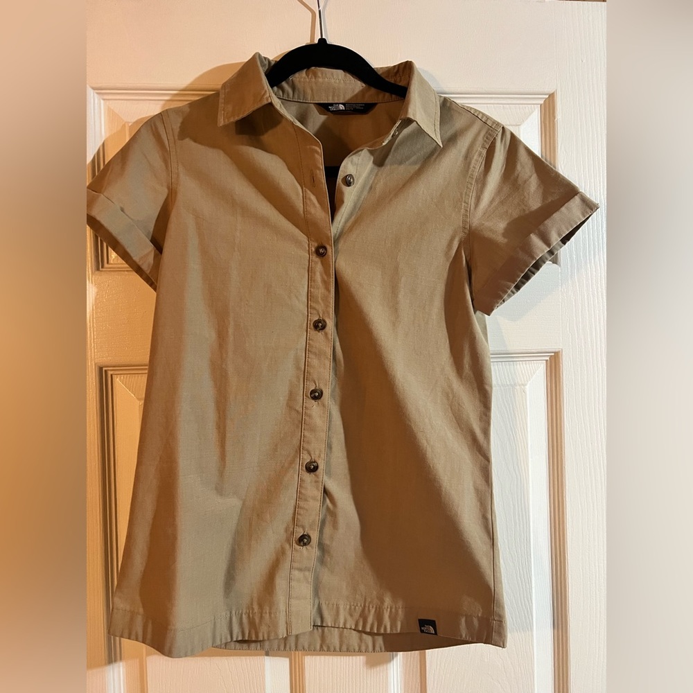 North Face Button Up - image 3